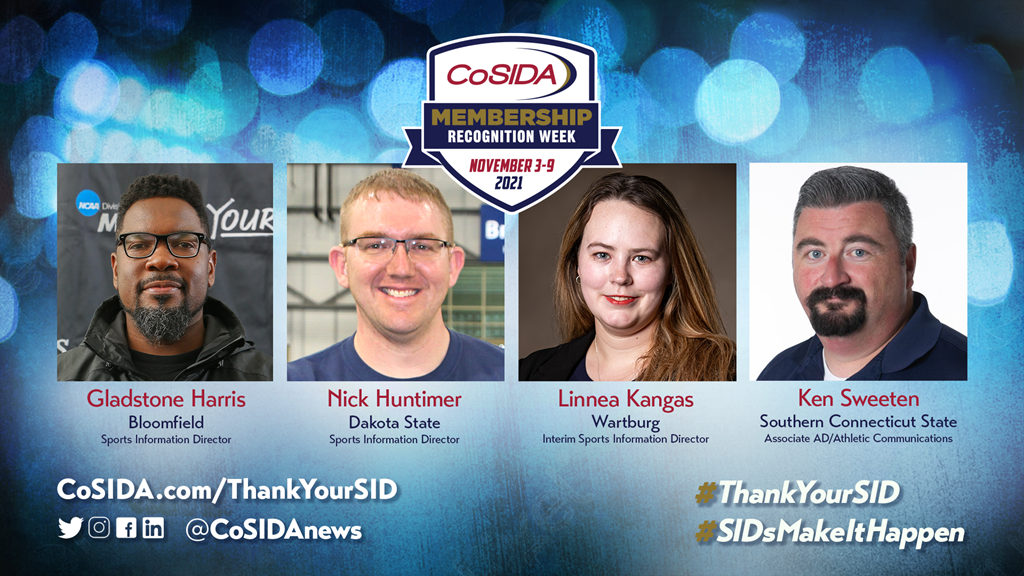 CoSIDA Member Spotlight: Gladstone Harris – Bloomfield Sports Information Director